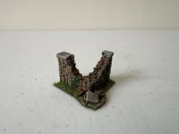 90 Degree Ruined Corner Wall